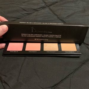 LimeLife perfect blush & bronzer 4 shade tester palette